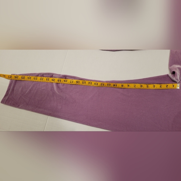 Fabletics Emma Velour Leggings, XL (12-14), Bright Lilac - Picture 10 of 11
